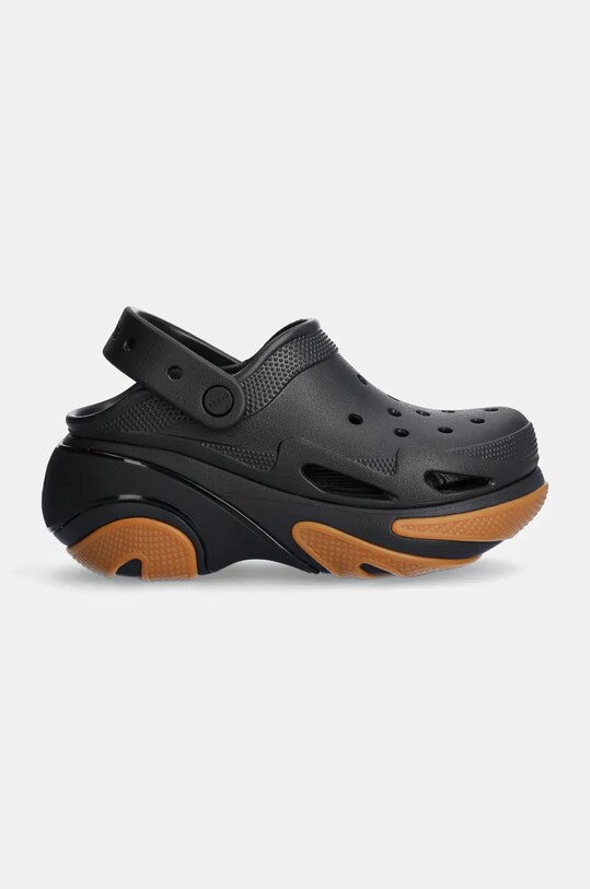 Шлепанцы Crocs Bubble Crush Clog 210061.0WS чёрный AW24