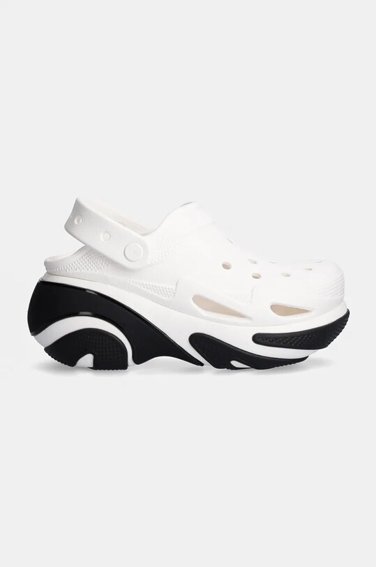Шлепанцы Crocs Bubble Crush Clog 210061.100 белый AW24