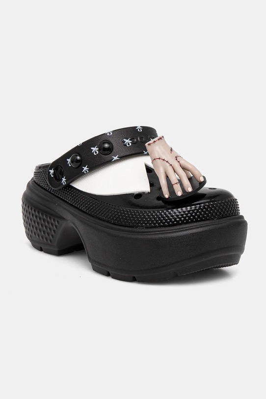 Šľapky Crocs Wednesday Stomp Clog 210214.001 čierna AW24