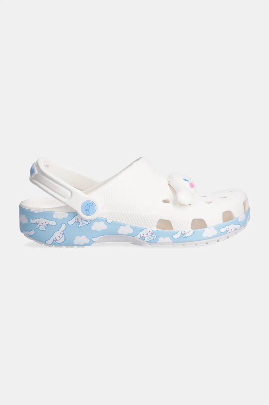 Crocs papuci Classic Cinnamoroll Clog 210343.90H alb AW24