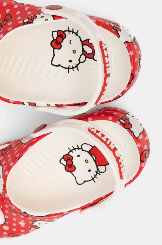 Šlapky Crocs Classic Hello Kitty Red Clog červená 210575.90H