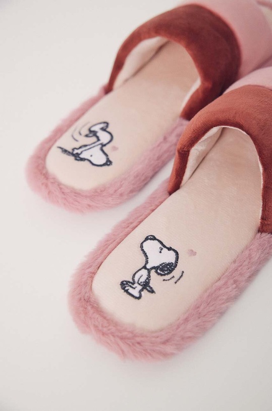 Cipők women'secret papucs Snoopy 4998035 rózsaszín