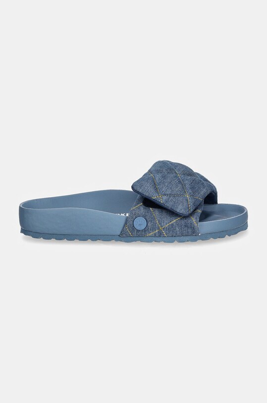 Birkenstock 1774 ciabatte slide Sylt Stone Washed Denim 1028693 blu AW24