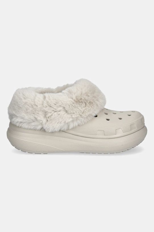 Kućne papuče Crocs Furever Crush Clog 208446.0IK bež AW24