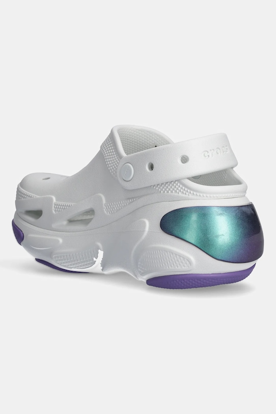 Obuwie Crocs klapki Bubble Crush Reflector Clog 210743.1NK biały