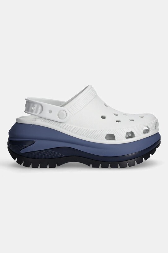 Crocs papuci Mega Crush Matte Clog 210749.1NL alb AW24