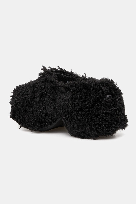Obuv Šľapky Crocs Siren Shaggy Fur Clog 210910.001 čierna