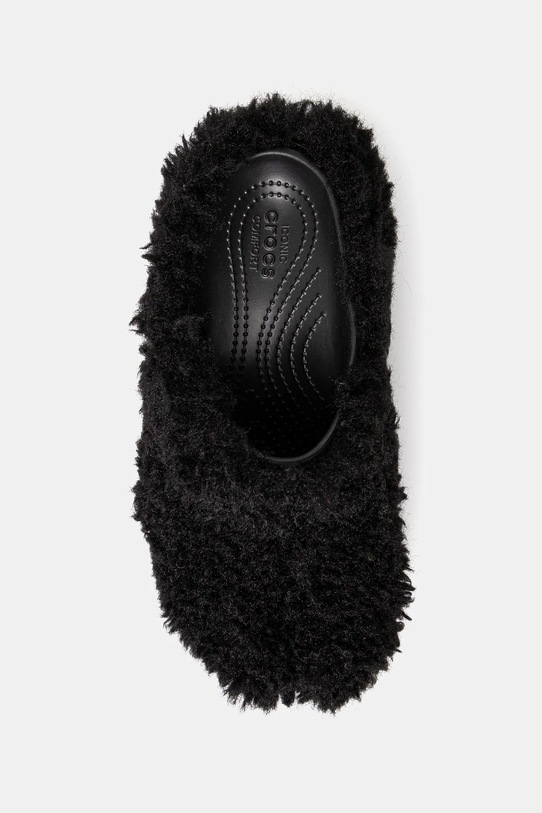 Šľapky Crocs Siren Shaggy Fur Clog 210910.001 čierna