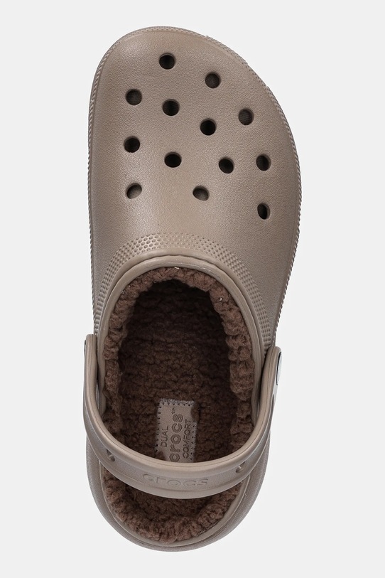 Шльопанці Crocs Classic Platform Lined Clog коричневий 207938.196