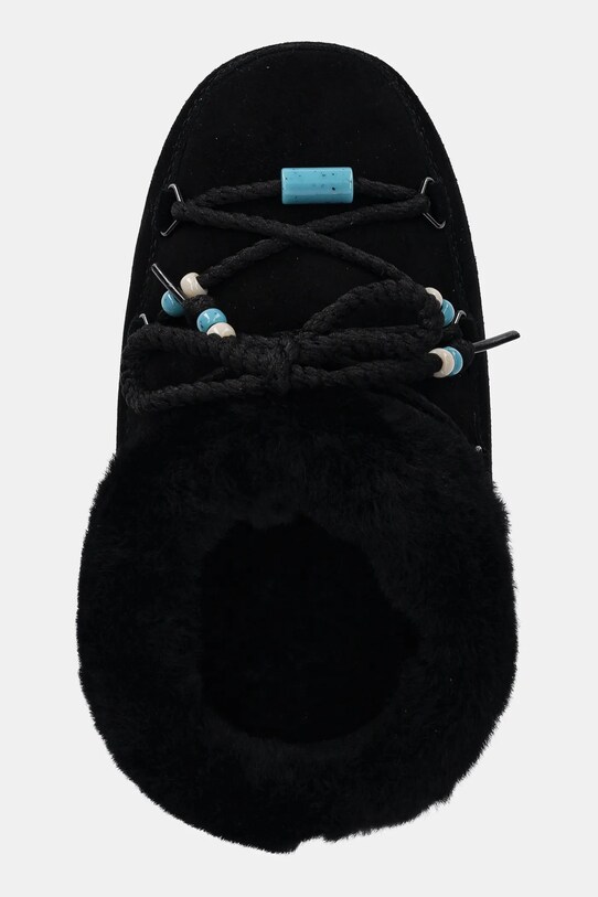 Замшеві тапочки Moon Boot MB EVX MULE SUEDE BEADS чорний 80D1470040.NN13