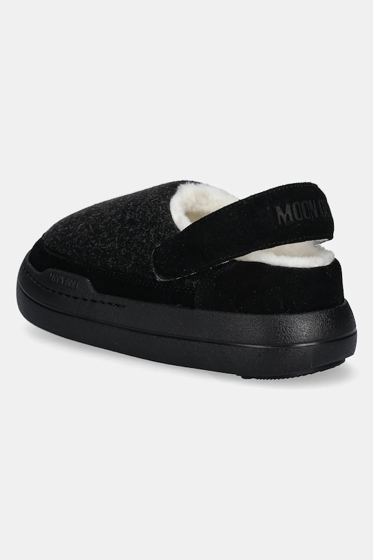 Обувь Тапки Moon Boot MB PARK CLOG FELT 80D2470090.N003 чёрный
