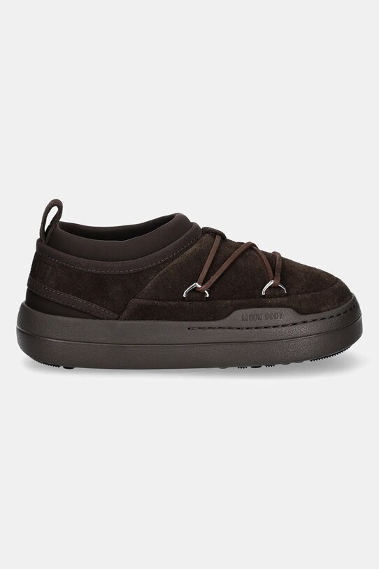 Замшеві тапочки Moon Boot MB PARK ICON SUEDE 80D2470110.M010 коричневий AW24