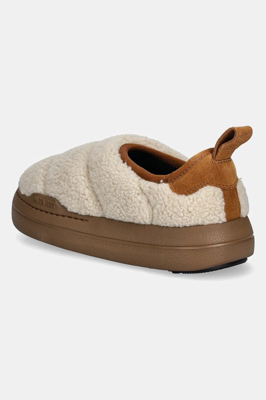 Взуття Тапочки Moon Boot MB PARK PUFFER FLEECE 80D2470120.L007 бежевий