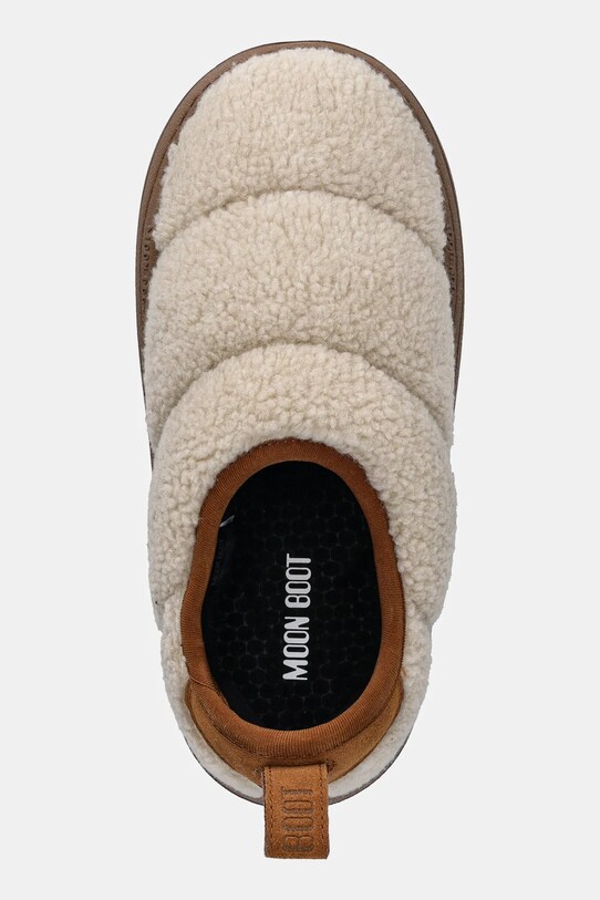 Тапочки Moon Boot MB PARK PUFFER FLEECE бежевий 80D2470120.L007