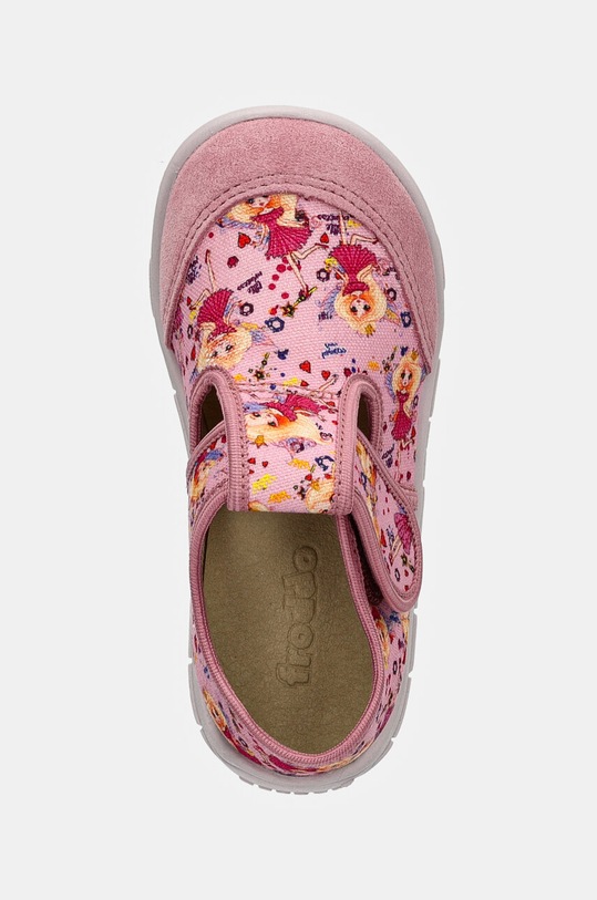 Froddo kapcie dziecięce CLASSIC SLIPPERS różowy G1700397.G.20.24