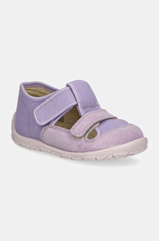Детски пантофи Froddo CLASSIC SLIPPERS виолетов G1700400.G.20.24