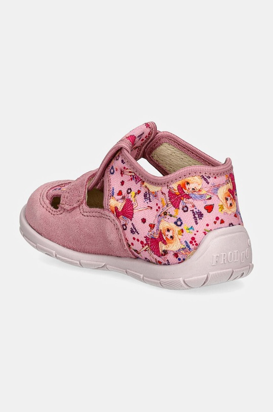 Dziewczynka Froddo kapcie dziecięce CLASSIC SLIPPERS G1700400.G.20.24 różowy