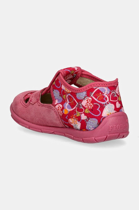 Dziewczynka Froddo kapcie dziecięce CLASSIC SLIPPERS G1700400.G.20.24 różowy