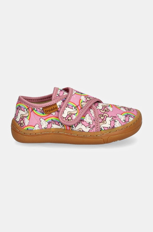 Παιδικές παντόφλες Froddo BAREFOOT SLIPPERS G1700408.G.21.24 ροζ AW24