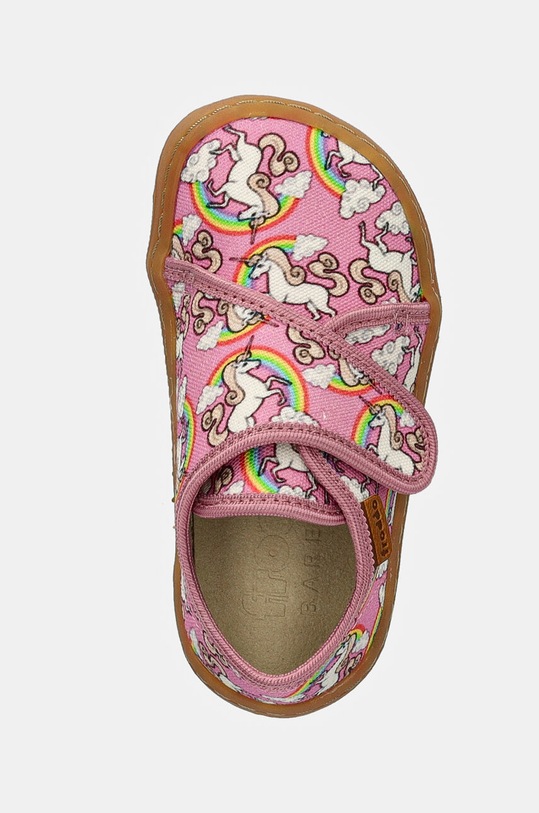 Παιδικές παντόφλες Froddo BAREFOOT SLIPPERS ροζ G1700408.G.21.24