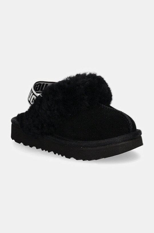 UGG pantofole in pelle scamosciata bambino/a FUNKETTE nero 1130395T