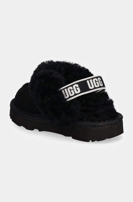BIMBA UGG pantofole in pelle scamosciata bambino/a FUNKETTE 1130395T nero