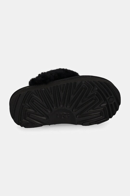 UGG papuci din piele intoarsa pentru copii FUNKETTE 1130395T negru