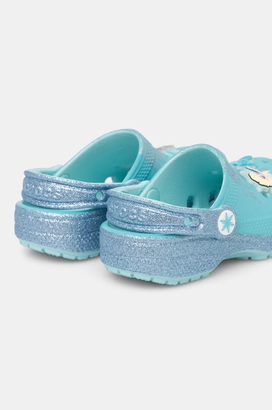 DÍVKA Dětské pantofle Crocs CLASSIC FROZEN ELSA CLOG 210237.CLASSIC.FROZEN tyrkysová