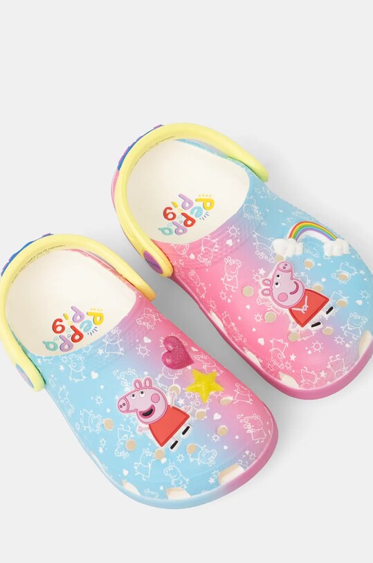 Дитячі шльопанці Crocs CLASSIC PEPPA PIG CLOG рожевий 210476.CLASSIC.PEPPA.PI