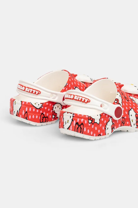 Dječje natikače Crocs CLASSIC HELLO KITTY RED CLOG crvena 210577.CLASSIC.HELLO.KI