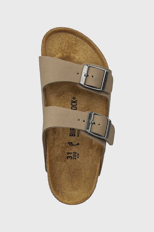 Dětské pantofle Birkenstock Arizona béžová 1028732.26.35