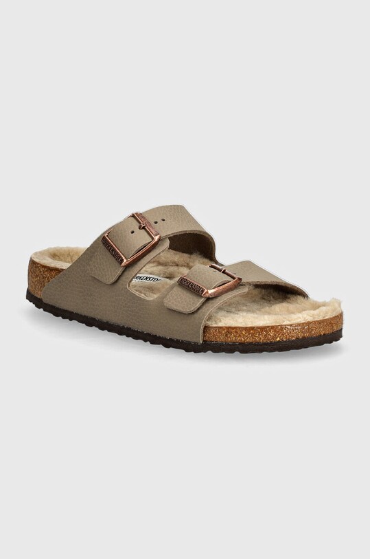 Детские шлепанцы Birkenstock Arizona Planet friendly бежевый 1028734.26.35