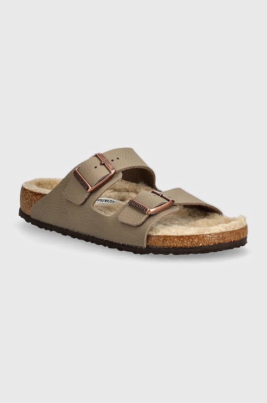 Birkenstock klapki dziecięce Arizona Planet friendly beżowy 1028734.26.35