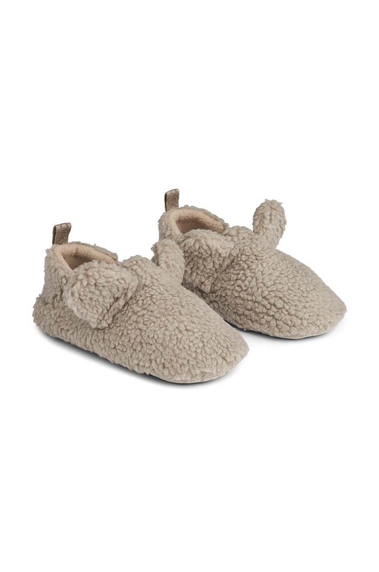 Dječje papuče Liewood Maui Pile Slipper bež LW19239
