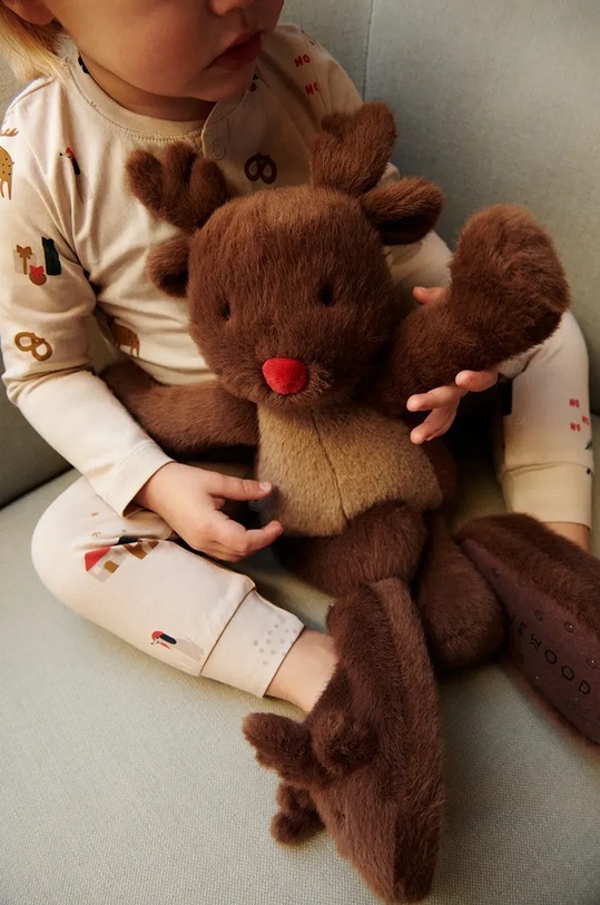 Detské papuče Liewood Aviaja Reindeer Slippers LW19884