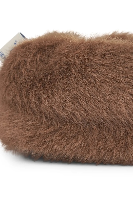 Detské papuče Liewood Aviaja Reindeer Slippers hnedá LW19884