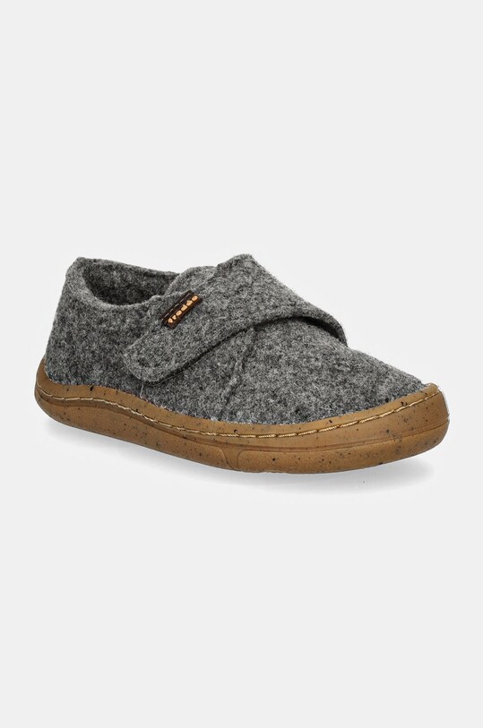 Froddo kapcie dziecięce BAREFOOT WOOLY szary G1700341.20.24