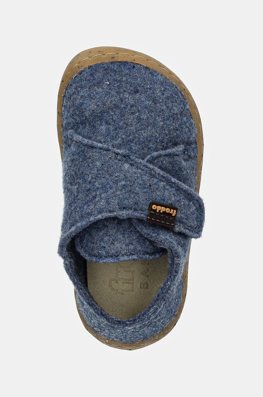 Detské papuče Froddo BAREFOOT WOOLY modrá G1700341.20.24