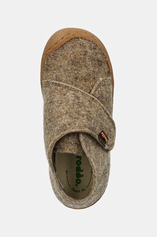 Froddo kapcie dziecięce MINNI WOOLY beżowy G1700343.25.26