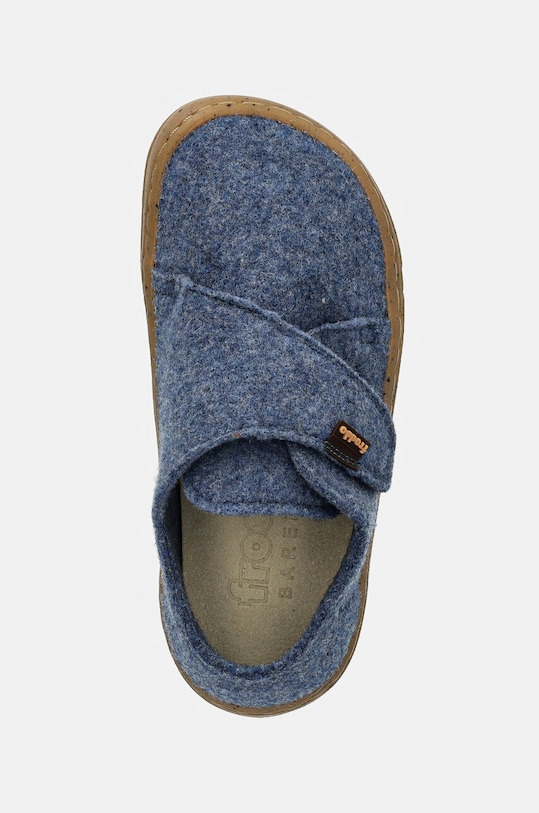 Detské papuče Froddo BAREFOOT WOOLY modrá G1700341.25.30