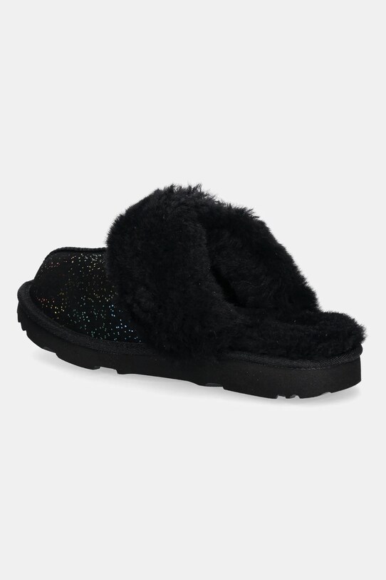 Băieți UGG papuci din piele intoarsa pentru copii COZY II SHIMMER SKY 1157672K negru