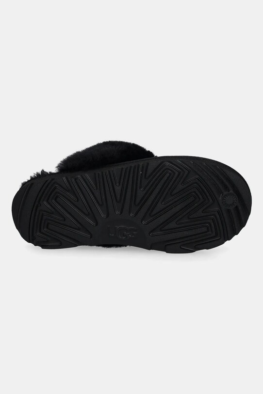 UGG papuci din piele intoarsa pentru copii COZY II SHIMMER SKY 1157672K negru