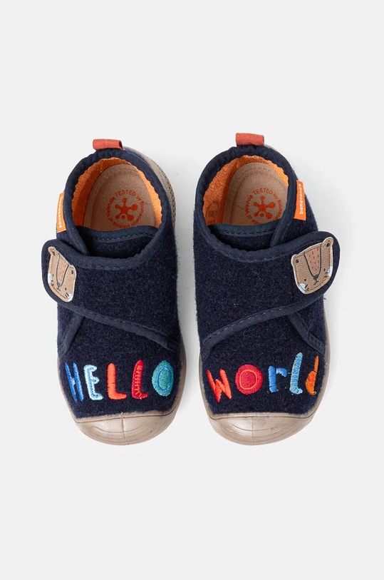 Chłopiec Biomecanics kapcie dziecięce 241154 granatowy