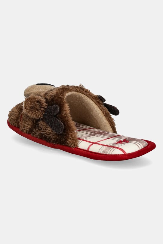 Chlapec Detské papuče United Colors of Benetton 8G5M0D01C.G.Seasonal hnedá