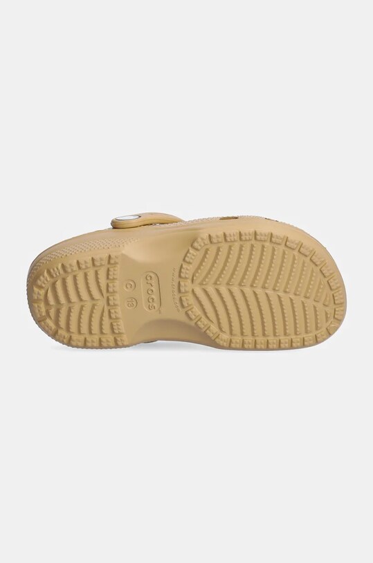 Дитячі шльопанці Crocs CLASSIC CLOG 206991.CLASSIC.KIDS.CLO бежевий