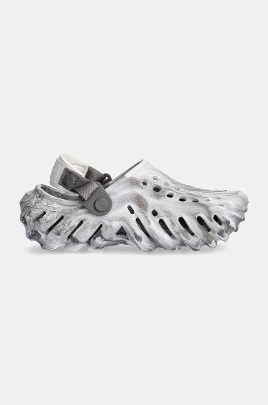 Natikače Crocs ECHO MARBLED CLOG 208464.ECHO.MARBLED.CLO siva AW24