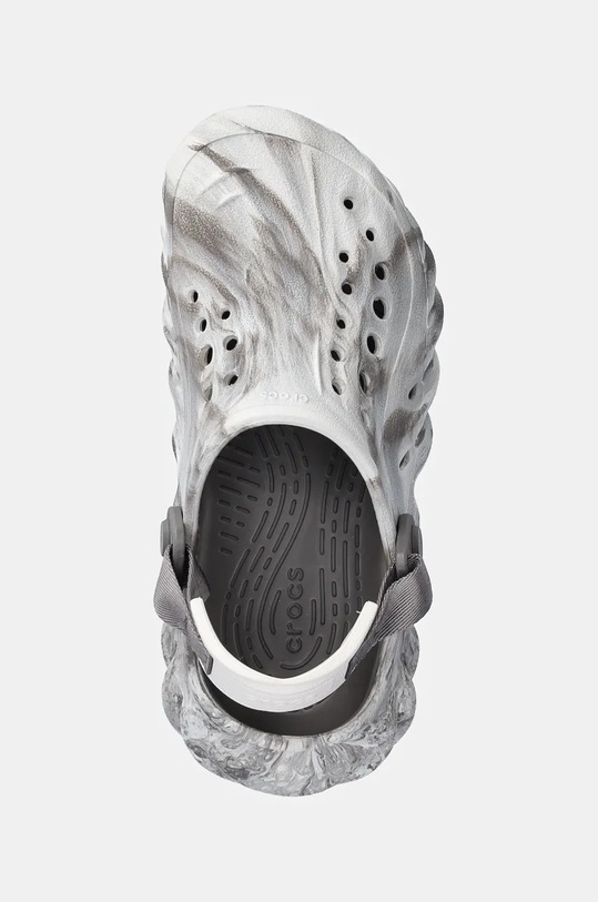 Natikače Crocs ECHO MARBLED CLOG siva 208464.ECHO.MARBLED.CLO