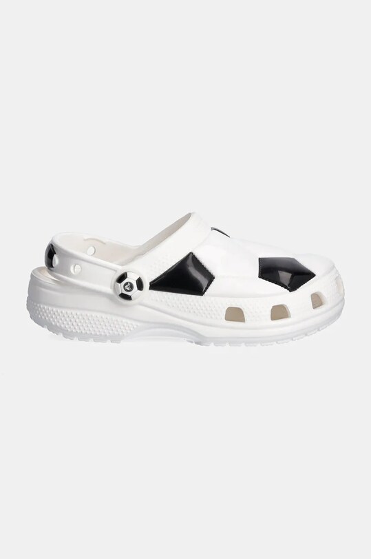 Детские шлепанцы Crocs CLASSIC SOCCER BALL CLOG 210157.CLASSIC.SOCCER белый AW24