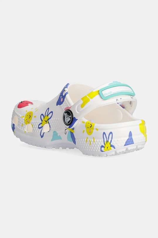 CHLAPEC Dětské pantofle Crocs CLASSIC DOODLE PRINT CLOG 210357.CLASSIC.DOODLE bílá