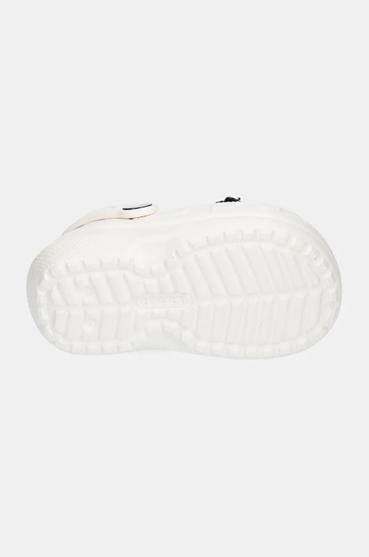 Crocs klapki dziecięce CLASSIC LINED IAM PANDA BEAR CLOG 210395.CLASSIC.LINED.IA biały